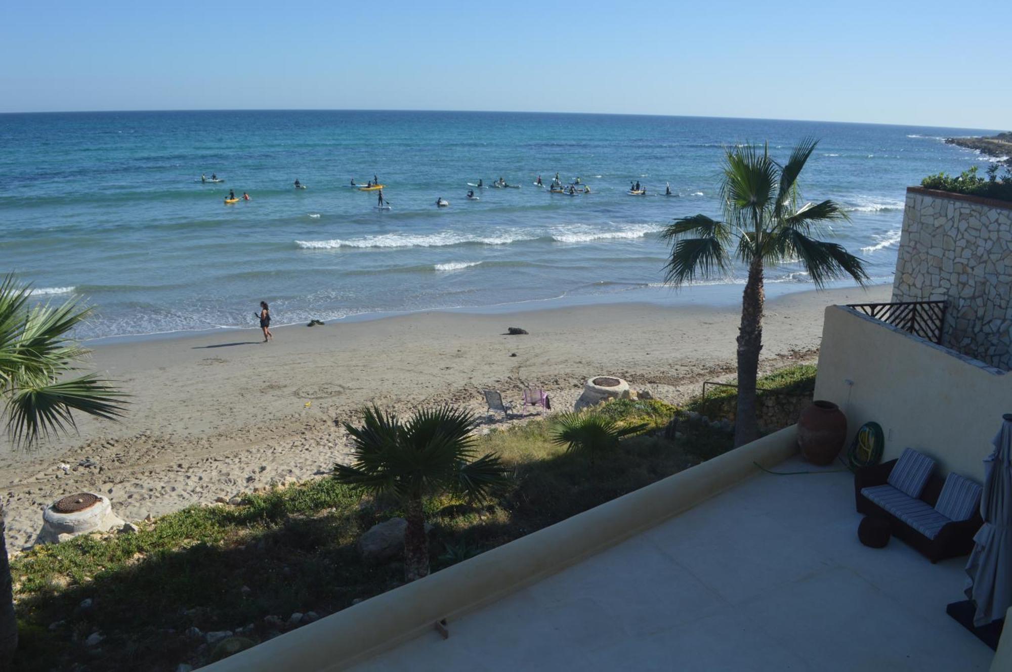 Excepcional Apartamento Amanecer Al Borde De Playa Y Mar, En Chalet Roquetes Alicante Bagian luar foto