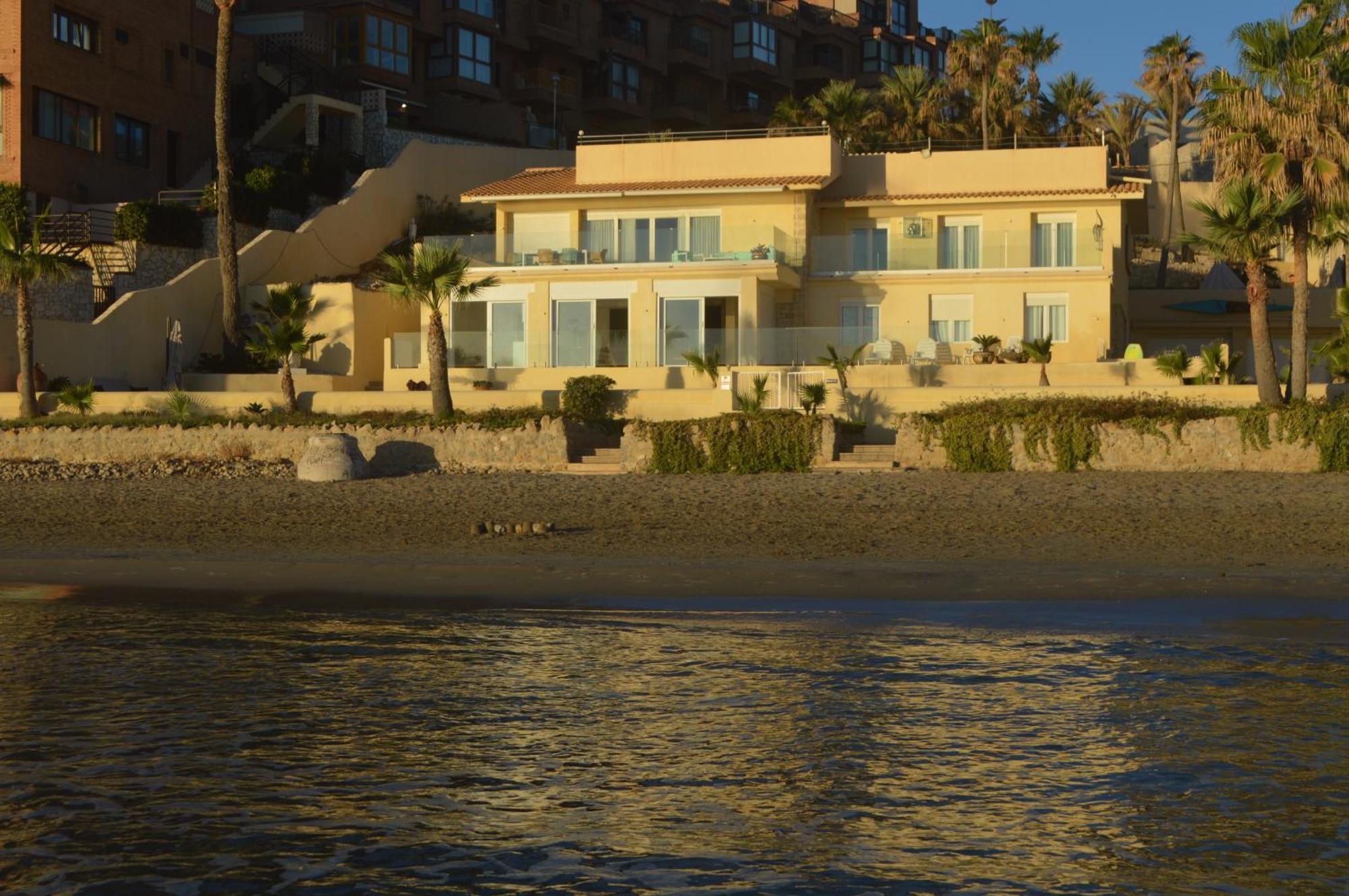 Excepcional Apartamento Amanecer Al Borde De Playa Y Mar, En Chalet Roquetes Alicante Bagian luar foto